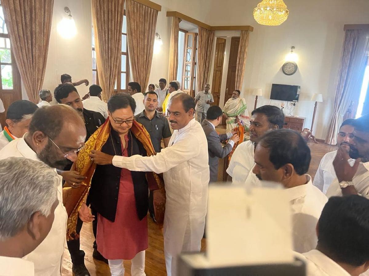 Reception for visiting guests