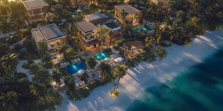 Saanjh Luxury Hotel & Beach Resort, beachfront exterior